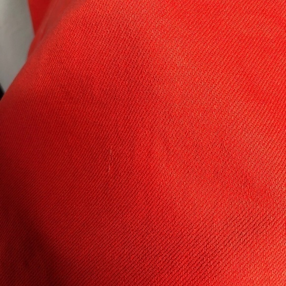 forever21 Los Angeles Mod 60s Style Orange Denim Jumper - Picture 9 of 10